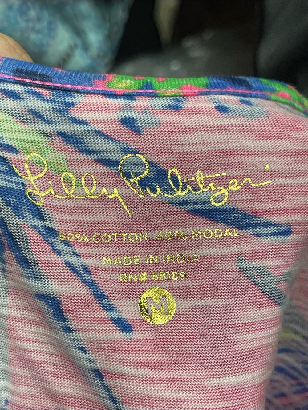Lilly Pulitzer Surfcrest Swing Dress in  Tiki Pink Out on a Limb print - Picture 4 of 4
